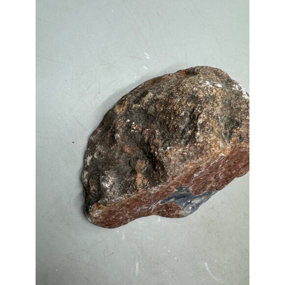 Polished Red Blue Agate Geode Specimen blue 6x4x3" collectable clear brown READ - Picture 9 of 12